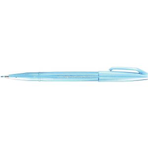 Pisak pędzelkowy Pentel Brush Sign Pen do kaligrafii Błękit